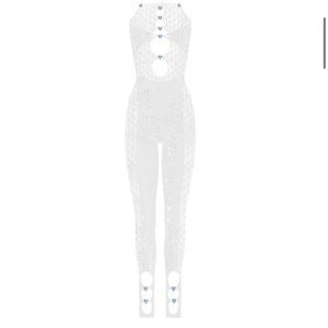 Poster Girl Rhinestoned Janice Jumpsuit